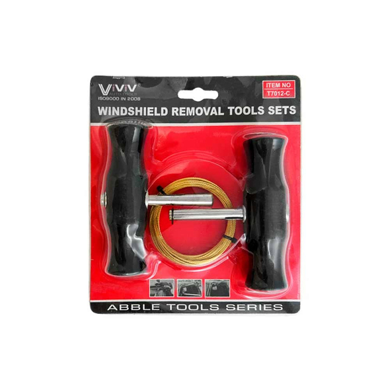 Набор приспособлений для демонтажа вклеенных автомобильных стекол Horex HZ 25.1.209SK